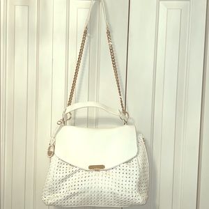 Authentic Versace Leather Woven Purse